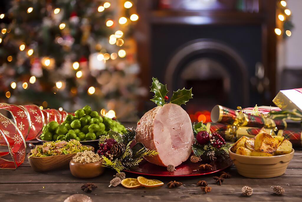rustic christmas dinner_1